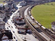 Tierisches Pech für die Bahnreisenden nach einem Zwischenfall im Bahnhof Schwyz. (Archivbild Bote der Urschweiz)