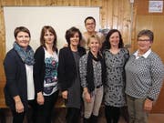 Von links: Christine Betschart, Pia Furrer, Pia Huber, Charlotte Zberg, Elsbeth Walker, Anita Walker und Ester Infanger. (Bild: PD (Erstfeld, 22. 2. 18))