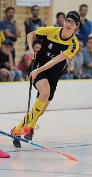 Erzielte gegen Zäziwil den 1:1-Ausgleichstreffer: Jasmin Gnos. (Bild: Urs Hanhart (Altdorf, 9. April 2018))