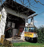 Die Bergstation der Luftseilbahn von Küssnacht auf die Seebodenalp: Sie wird im Winter neu gebaut. (Archivbild: Luzerner Zeitung)