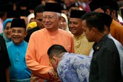 Personen aus dem Umfeld der malayischen Premierministers Najib Razak werden verdächtigt, beim Staatsfonds 1MDB Milliarden abgezweigt und in Vermögenswerte gesteckt zu haben – unter anderem in die beschlagnahmten Bilder. (Bild: AP Photo/Vincent Thian)