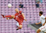 Hat in den bisherigen vier Super-League-Partien einmal getroffen: Sion-Stürmer Marco Schneuwly. (Bild: Laurent Gilliéron/Key (Genf, 2. August 2017))
