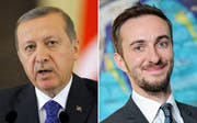 Das Landgericht Hamburg hat auf Antrag des türkischen Präsidenten Recep Tayyip Erdogan eine einstweilige Verfügung gegen den ZDF-Moderator Jan Böhmermann erlassen. (Bild: EPA / Robert Ghement)