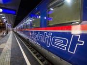 Die Österreichischen Bundesbahnen übernehmen einen Teil der Nachtzüge der Deutschen Bahn und bieten auch von der Schweiz aus Nachtverbindungen an. (Bild: Keystone/APA/WEGSCHEIDER)
