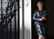 Auch im nächsten Jahr in der Downing Street: die britische Premierministerin Theresa May. (Bild: Dan Kitwood/Getty (London, 18. April 2017))