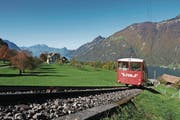 Die Bergbahn darf bis ins Jahr 2040 von Treib nach Seelisberg fahren. (Bild: Christoph Näpflin (14. Oktober 2017))