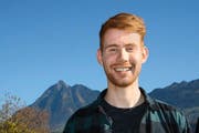 Valentin Kathriner hat das Projekt «The Big Picture» zu Ende geführt. (Bild Romano Cuonz)
