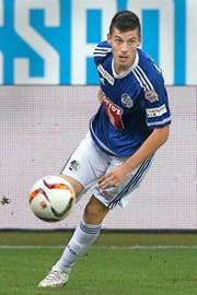 Zunächst soll er vor allem in der U 21 oder bei Testspielen wie hier gegen Dortmund am Ball sein: Frane Cirjak. (Bild: EQ/Marc Schumacher)