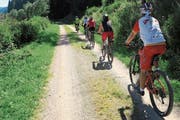 Auch gemeinsame Biketouren gehören zum Erwachsenensport-Angebot. (Bild: PD)