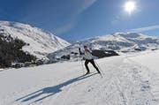 Langlaufloipen in Andermatt. (Archivbild: UZ)