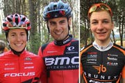 Linda und Reto Indergand (links) und Fabio Püntener. (Bilder: UZ)