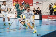 Steven Fiechter erzielt zwei der drei Zuger Treffer. (Bild: Christian H. Hildebrand)