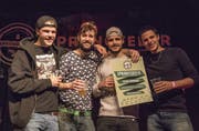 Die Band Sir Donkey`s Revenge aus Engelberg steht beim Nachwuchswettbewerb «Sprungfeder16» im Final. Dieses findet am 3. Dezember im Luzern statt. (Bild: PD)