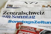 Die «Zentralschweiz am Sonntag» hat 208'000 Personen. (Bild Ramona Geiger)