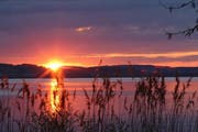 Der Merkur soll heute bis Sonnenuntergang vor der Sonne zu sehen sein. (Bild: Leserbild Xaver Husmann)
