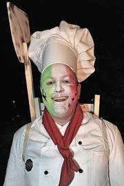 «Das Schönste finde ich, dass ich an der Fasnacht alle meine Kollegen treffe.» Matthias Furrer, Schattdorf (Bild: Urs Hanhart/UZ)
