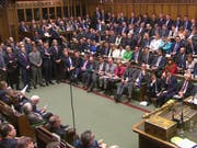 Das britische Unterhaus stimmt einer Neuwahl im Juni zu. (Archiv) (Bild: KEYSTONE/Parliamentary Recording Unit via APTN)