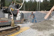 Nach langem Hin und Her konnte 2008 die Pflanzenkläranlage auf dem Arni erbaut werden. (Bild: Elias Bricker (Neue Urner Zeitung))