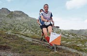 Deborah Stadler erfolgreich unterwegs zum Schweizer-Meister-Titel in der Staffel auf dem Gotthardpass. (Bild: Franz Stadler (Gotthard-Passhöhe, 27. August 2017))