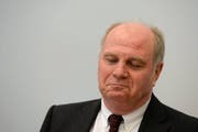 Sein Urteil ist nun rechtskräftig: Bayern-Präsident Uli Hoeness. (Bild: EPA)