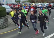 Zehn Kilometer lang war der Hauptlauf. (Bild: Geri Holdener)