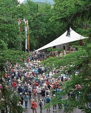 Frauen und Männer aus dem Erzbistum Freiburg (D) pilgerten am 23. Juni ins Flüeli. (Bild: PD)