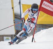 Andreas Schuler (Spiringen) auf dem Brüsti unterwegs zum Tagessieg. (Bild: Urs Hanhart (Brüsti, 3. Februar 2018))