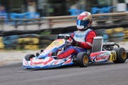 Will an der Kart-Weltmeisterschaft im italienischen Muro Leccese in den Final vorstossen: der 16-jährige Fabio Scherer aus Aesch. (Bild: pd)
