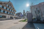 Nach elf Jahren kann Bruder Klaus den Standort wechseln und dorfwärts aus dem Schatten treten. (Bild: Christoph Riebli (Sachseln, 16. März 2017))