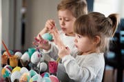 Die Osterdeko selbermachen, ist ein besonderes Vergnügen. (Bild: Getty)