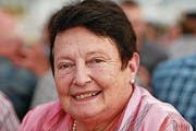 «Ich tanze gerne und komme deshalb jedes Jahr wieder.» Rosy Arnold, Attinghausen (Bild: Florian Arnold (Urner Zeitung) (Urner Zeitung))