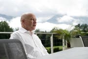 Der Alpnacher Gemeindepräsident Heinz Krummenacher. (Bild: Corinne Glanzmann / Neue NZ)
