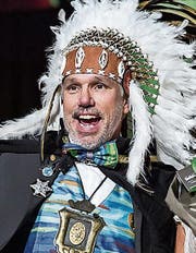 Der neue Zunftmeister der Sarner Lälli-Zunft Franz II. (Bild: PD)