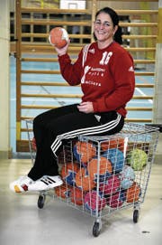 Susi Erni sagt dem Aktiv-Handball adieu. (Bild: PD)