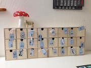 Aufbewahrungsmöbel sind auch Adventskalender – wenigstens im Dezember. (Bild: Jacqueline Schilling, PD)