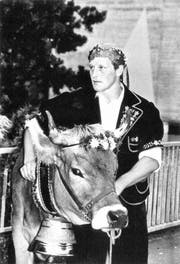 1995 gewann Josef Herger das Innerschweizerische Schwing- und Älplerfest in Schattdorf. (Bild: PD)
