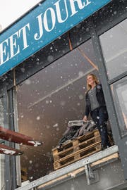 Tina Heide, General Managerin des Steigenbergers in Davos. Sie musste für das WEF ihr Appartement räumen. (Bild: Dominik Wunderli)