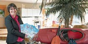 Franziska Preisig in ihrem Reisebüro Preisig Reisen in Stansstad.Bild: Corinne Glanzmann (15. Februar 2017)