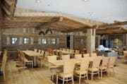 Blick ins neue Restaurant auf Trübsee. (Bild: Philipp Unterschütz)