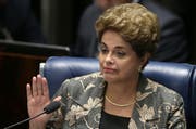 Brasiliens Präsidentin Dilma Rousseff wurde des Amtes enthoben. (Bild: Keystone/AP Photo)