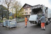 Bei der Sammlung und Verwertung der Siedlungsabfälle will die Zaku viel Geld sparen. (Bild: Urs Hanhart (Seedorf, 6. November 2017))