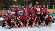 Das Nachwuchsteam des Skiclubs Schwendi-Langis. (Bild: Heinz Wolf)