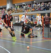 Noah Boschung (links) drängt sich für die erste Sarner Mannschaft auf. (Bild: Simon Abächerli)
