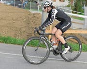 Désirée Ehrler auf dem Weg zum Innerschweizer-Meister-Titel. (Bild: Michael Wyss (Rickenbach, 26. August 2017))