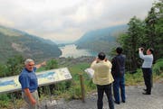 Aussichtspunkt Chälrütirank: Auch weiterhin sollen alle, nicht nur Touristen, über den Brünig fahren. (Bild: Robert Hess)