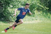 Soll in der Offensive für Schwung sorgen: Tomi Juric gestern im Training. (Bild: Alexandra Wey/Keystone (Luzern, 19. Juli 2017))