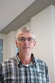 René Kiser, Leiter Bauinfrastruktur Giswil: «Jetzt können die Giswiler hier im Zentrum alle Bedürfnisse abdecken.» (Bild: Marion Wannemacher (OZ) (Obwaldner Zeitung))