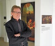 Kurator und Leiter Urs Sibler im Museum Bruder Klaus. (Bild: Romano Cuonz (Sachseln, 15. Dezember 2017))