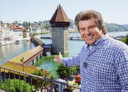 2014 präsentierte Andy Borg das «Best of Musikantenstadl» aus Luzern. (Bild: SRF / Emanuel Ammon)