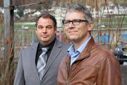 Ihre Behörden stehen häufig in der Kritik: Peter Leuenberger, Kesb Innerschwyz (links), und Mario Häfliger von der Kesb Ausserschwyz. (Bild: Rahel Lüönd)